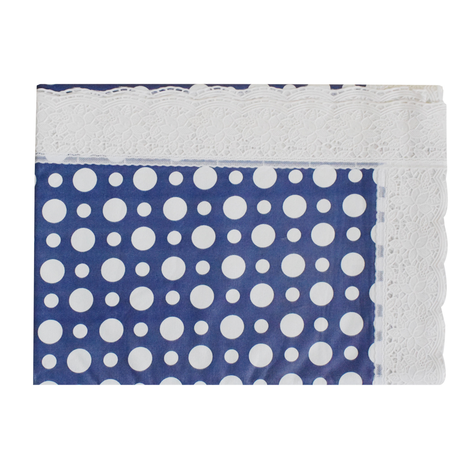Kuber Industries Dot Design PVC 4 Seater Center Table Cover 40