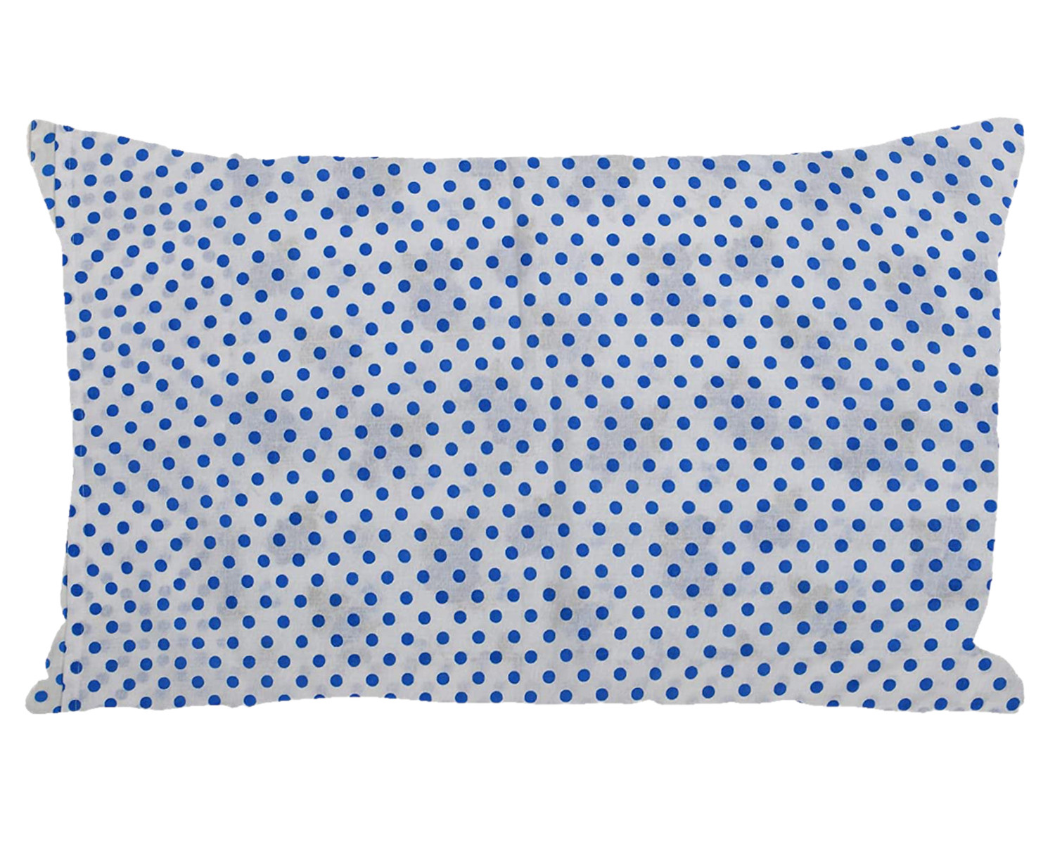Kuber Industries Dot Print Cotton Pillow Cover- 17x27 Inch,(Blue)
