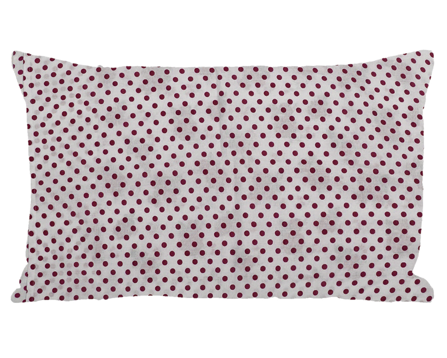 Kuber Industries Dot Print Cotton Pillow Cover- 17x27 Inch,(Pink)