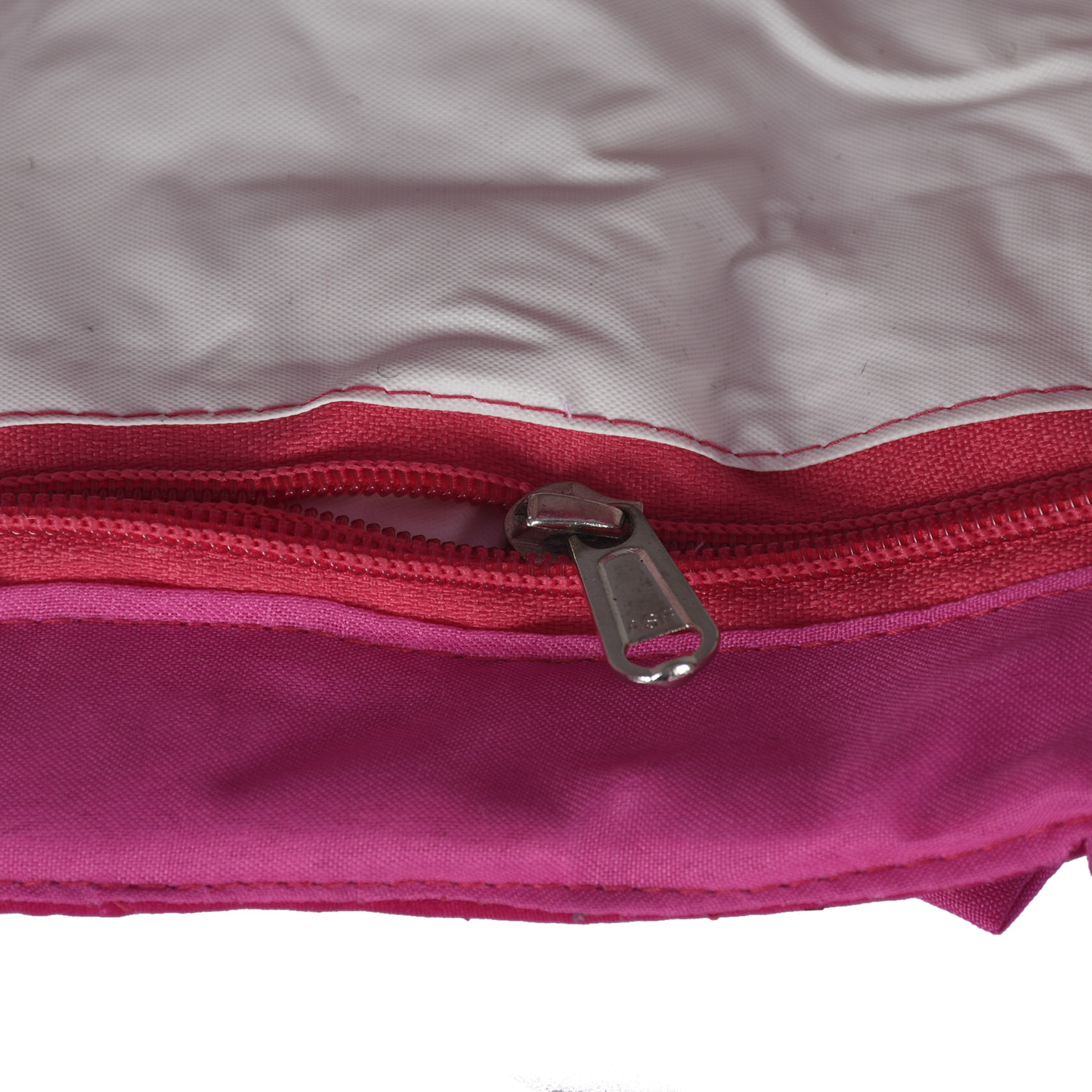 Kuber Industries Dot Print Hand Bag, Bow Bag For Women/Girls With Handle (Pink)