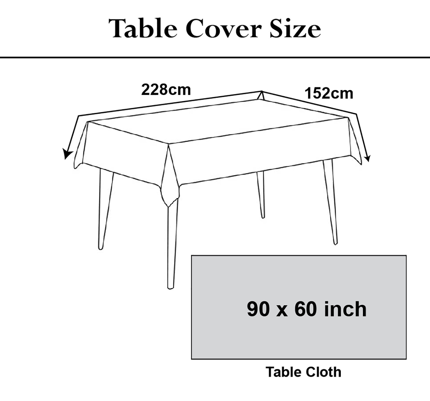 Kuber Industries Dot Print PVC Dining Table Cover/Table Cloth For Home Decorative Luxurious 6 Seater, 60