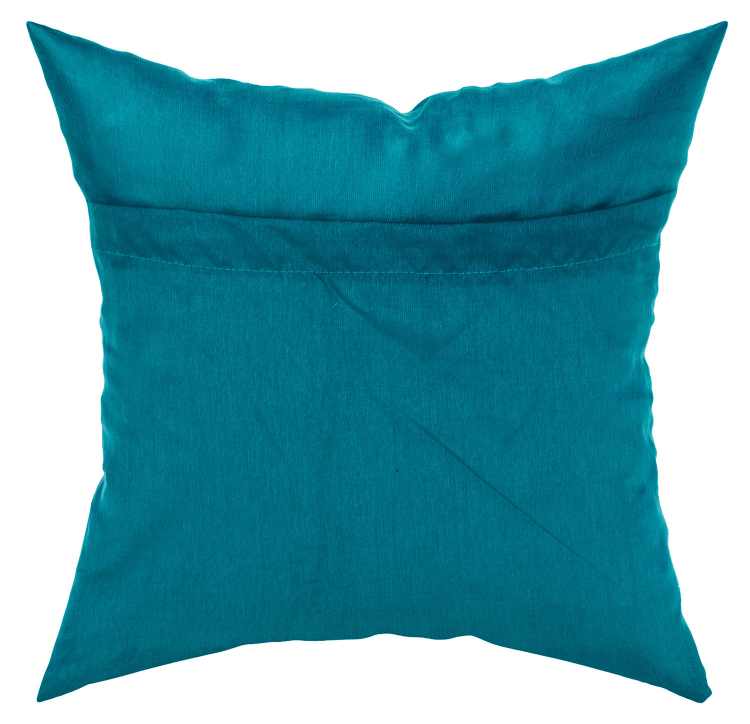Kuber Industries Dot Print Soft Decorative Square Cushion Cover, Cushion Case For Sofa Couch Bed 16x16 Inch-(Blue)