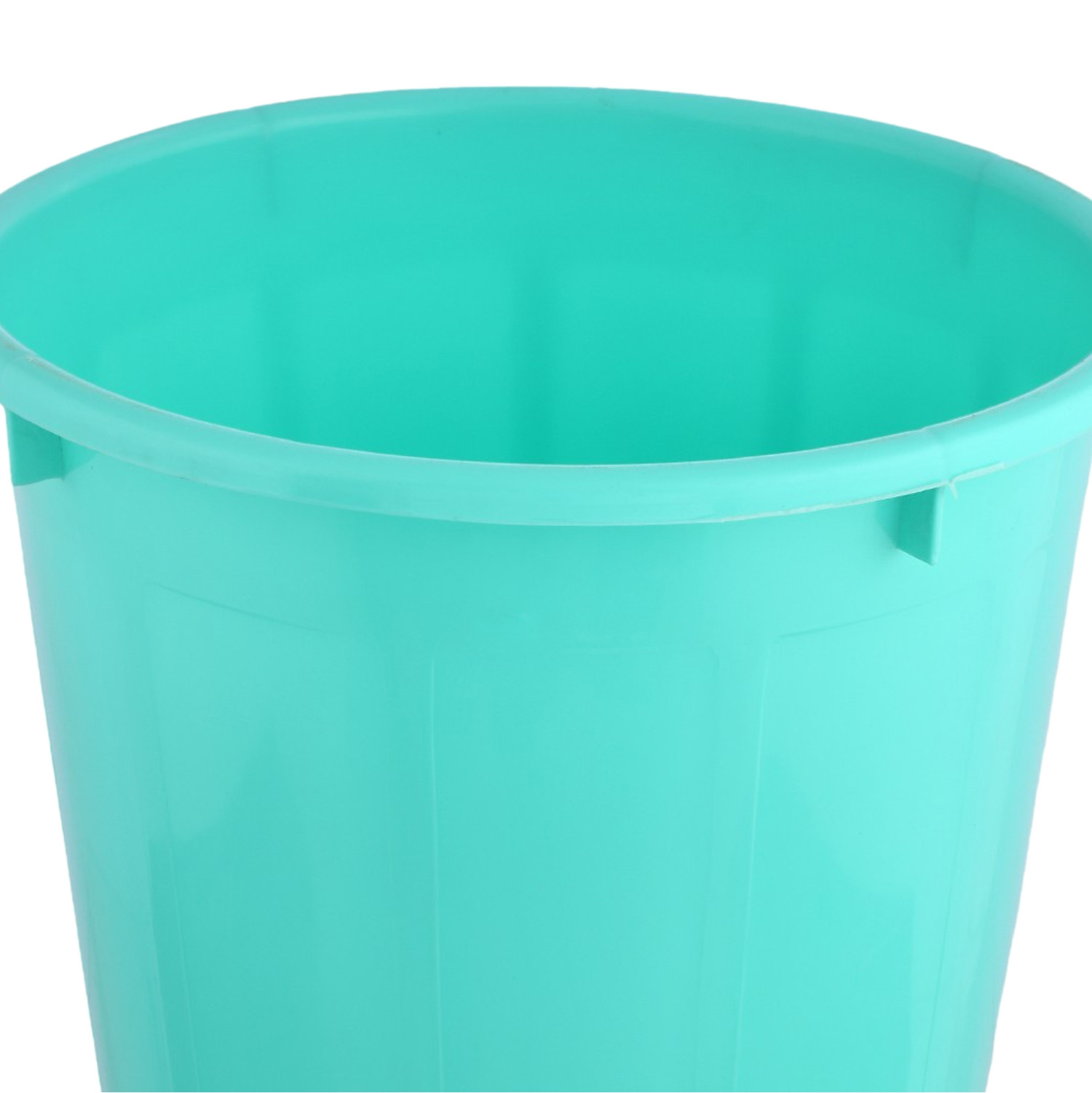 Kuber Industries Dustbin  Open Dustbin  Plastic Garbage Dustbin  Dustbin for Kitchen  Dustbin for Bathroom  Office Dustbin  Plain Sada Dustbin  7 LTR  Green