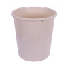 Kuber Industries Dustbin | Open Dustbin | Plastic Garbage Dustbin | Dustbin For Kitchen | Dustbin For Bathroom | Office Dustbin | Plain Sada Dustbin | 7 LTR | 066 | Beige