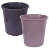 Kuber Industries Dustbin | Open Dustbin | Plastic Garbage Dustbin | Dustbin For Kitchen | Dustbin For Bathroom | Office Dustbin | Plain Sada Dustbin | 7 LTR | 066 | Pack of 2 | Multi