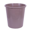 Kuber Industries Dustbin | Open Dustbin | Plastic Garbage Dustbin | Dustbin For Kitchen | Dustbin For Bathroom | Office Dustbin | Plain Sada Dustbin | 10 LTR | Brown