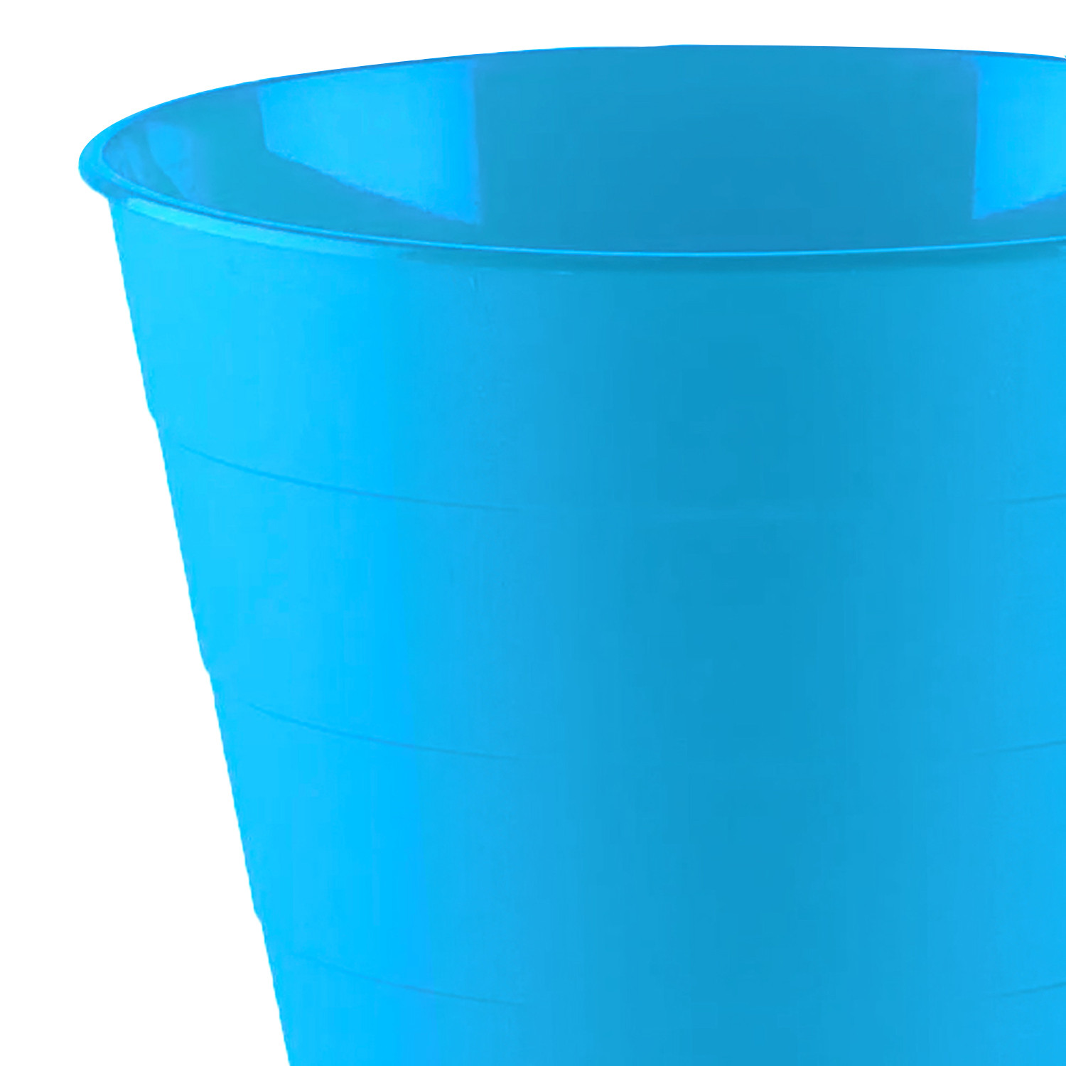 Kuber Industries Dustbin|Plastic Dustbin|Dustbin for Kitchen|Dustbin For Bedroom,Hall|Dustbin For office|8 Litre Dustbin (Sky Blue)