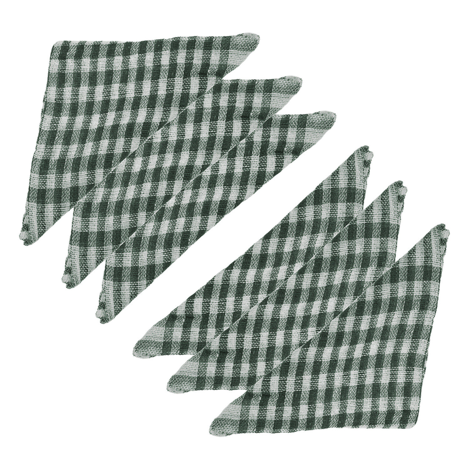 Kuber Industries Duster | Wet Dry Cleaning Napkin | Cotton Kitchen Duster | 300 GSM Kitchen Cleaning Clothes | Pocha For Kitchen | Car | Desk | Fan | 101 | Green