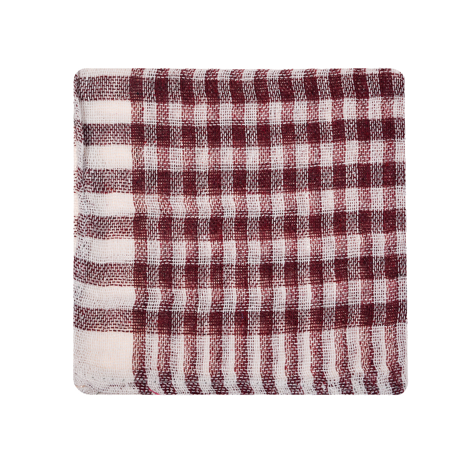 Kuber Industries Duster | Wet Dry Cleaning Napkin | Cotton Kitchen Duster | 300 GSM Kitchen Cleaning Clothes | Pocha For Kitchen | Car | Desk | Fan | 101 | Maroon