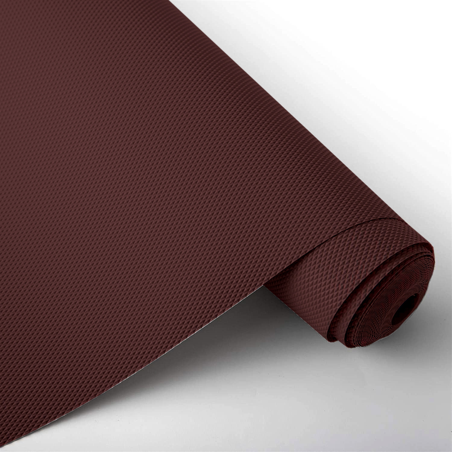 Kuber Industries Duty Diamond/Dots Shelf Liners, Non-Slip Drawer Liner Cabinet Pad Refrigerator Mat No Odor for Home and Kitchen-45X1000 cm (10 Mtr,Brown)-KUBMRT11937