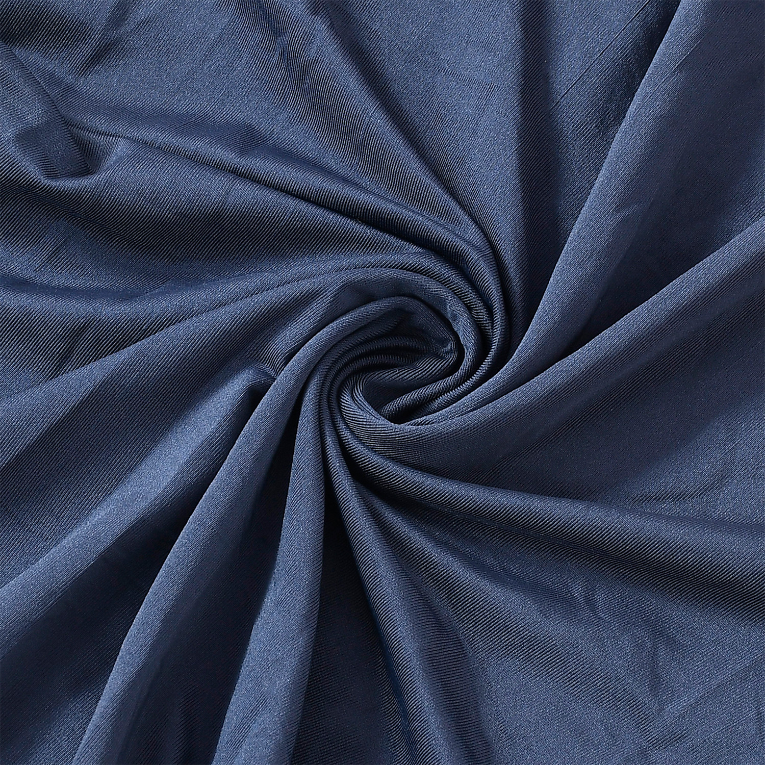 Kuber Industries Elastic Stretchable Polyster Chair Cover For Home, Office, Hotels, Wedding Banquet (Blue)