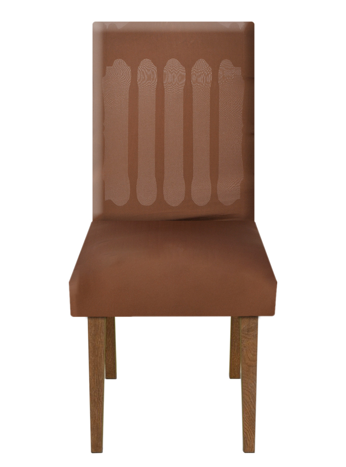 Kuber Industries Elastic Stretchable Polyster Chair Cover For Home, Office, Hotels, Wedding Banquet (Brown)