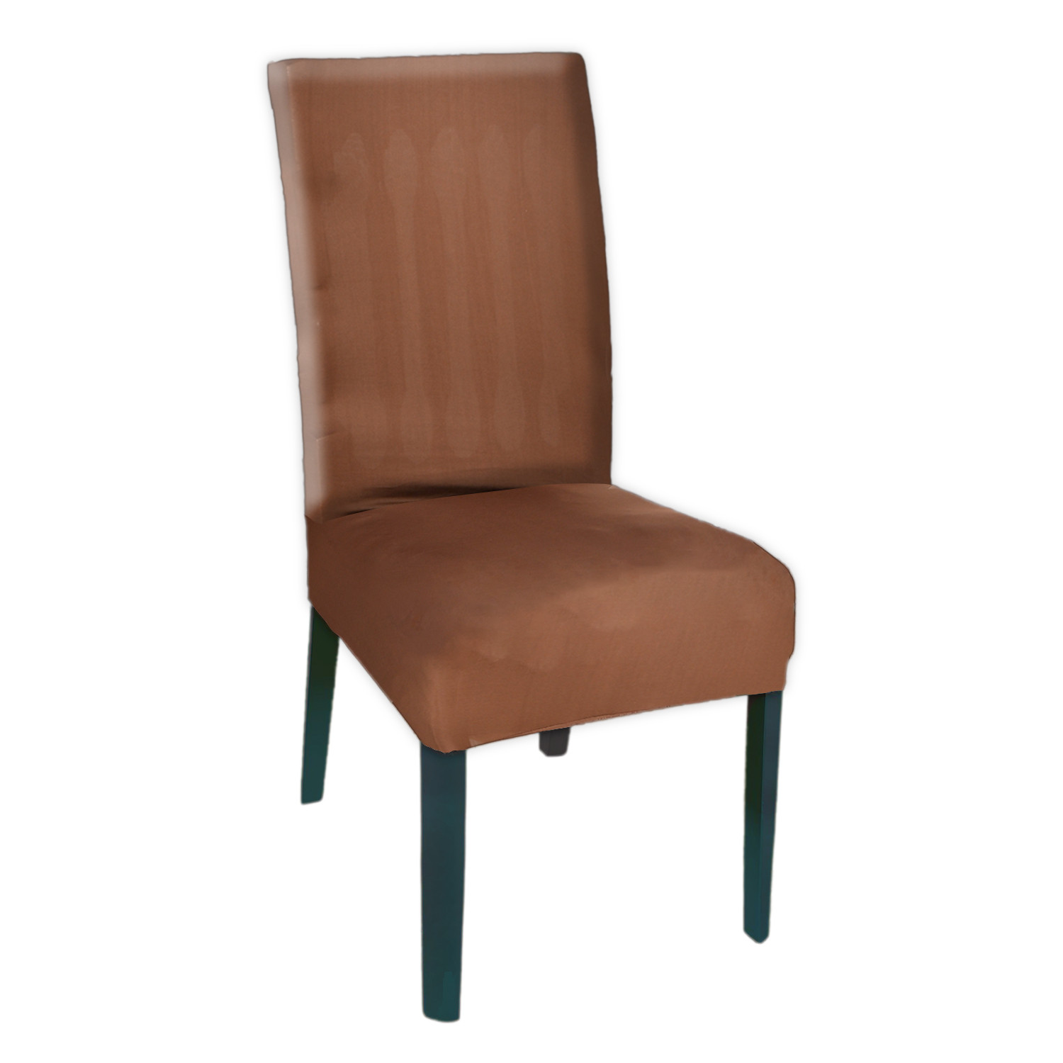 Kuber Industries Elastic Stretchable Polyster Chair Cover For Home, Office, Hotels, Wedding Banquet (Brown)