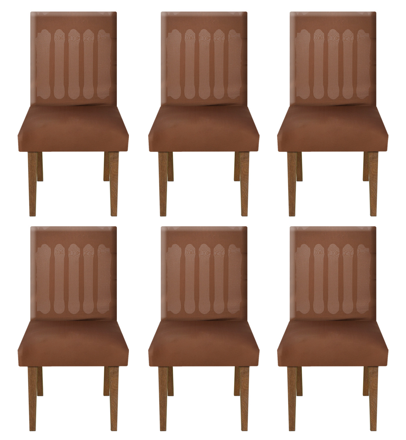 Kuber Industries Elastic Stretchable Polyster Chair Cover For Home, Office, Hotels, Wedding Banquet (Brown)