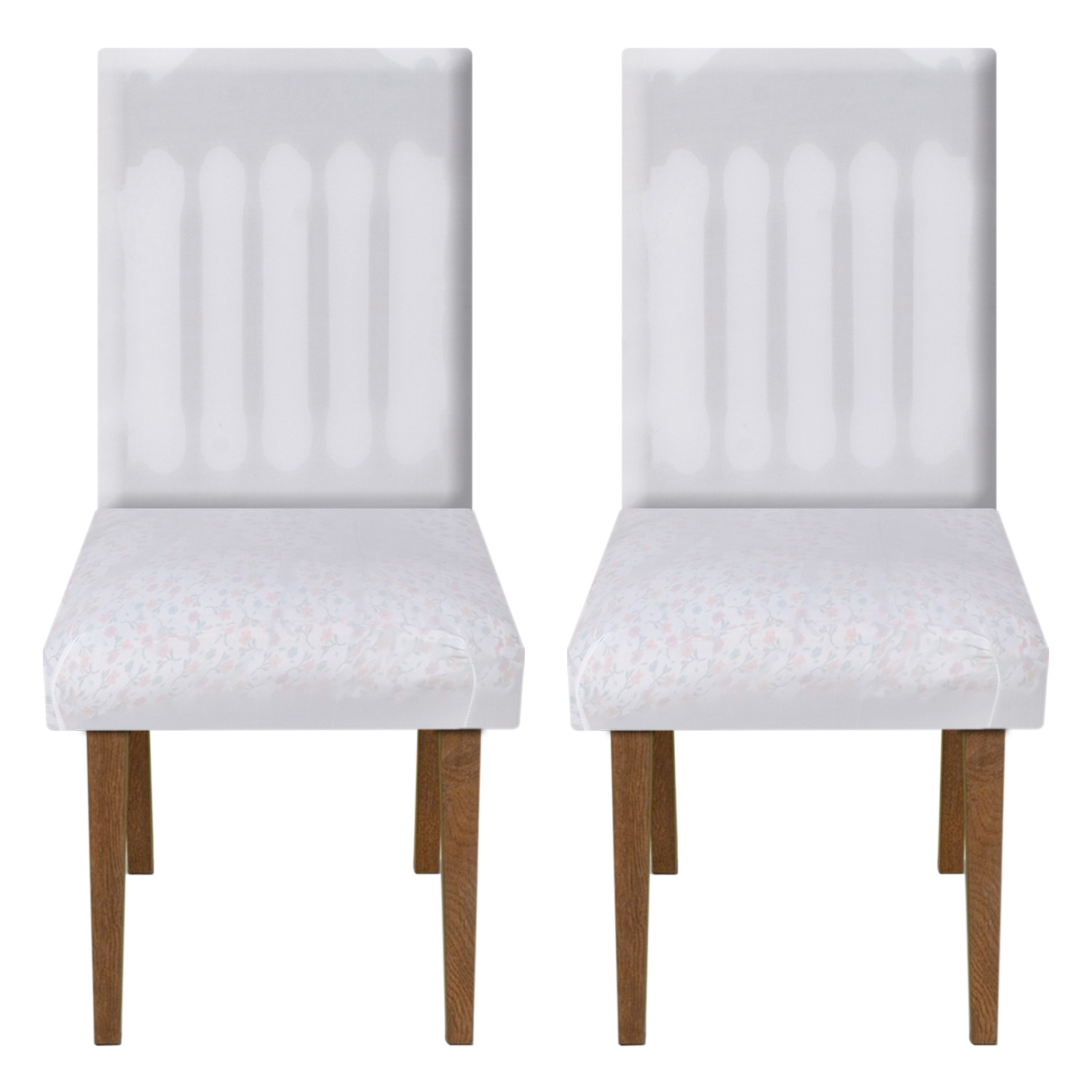 Kuber Industries Elastic Stretchable Polyster Chair Cover For Home, Office, Hotels, Wedding Banquet (White)