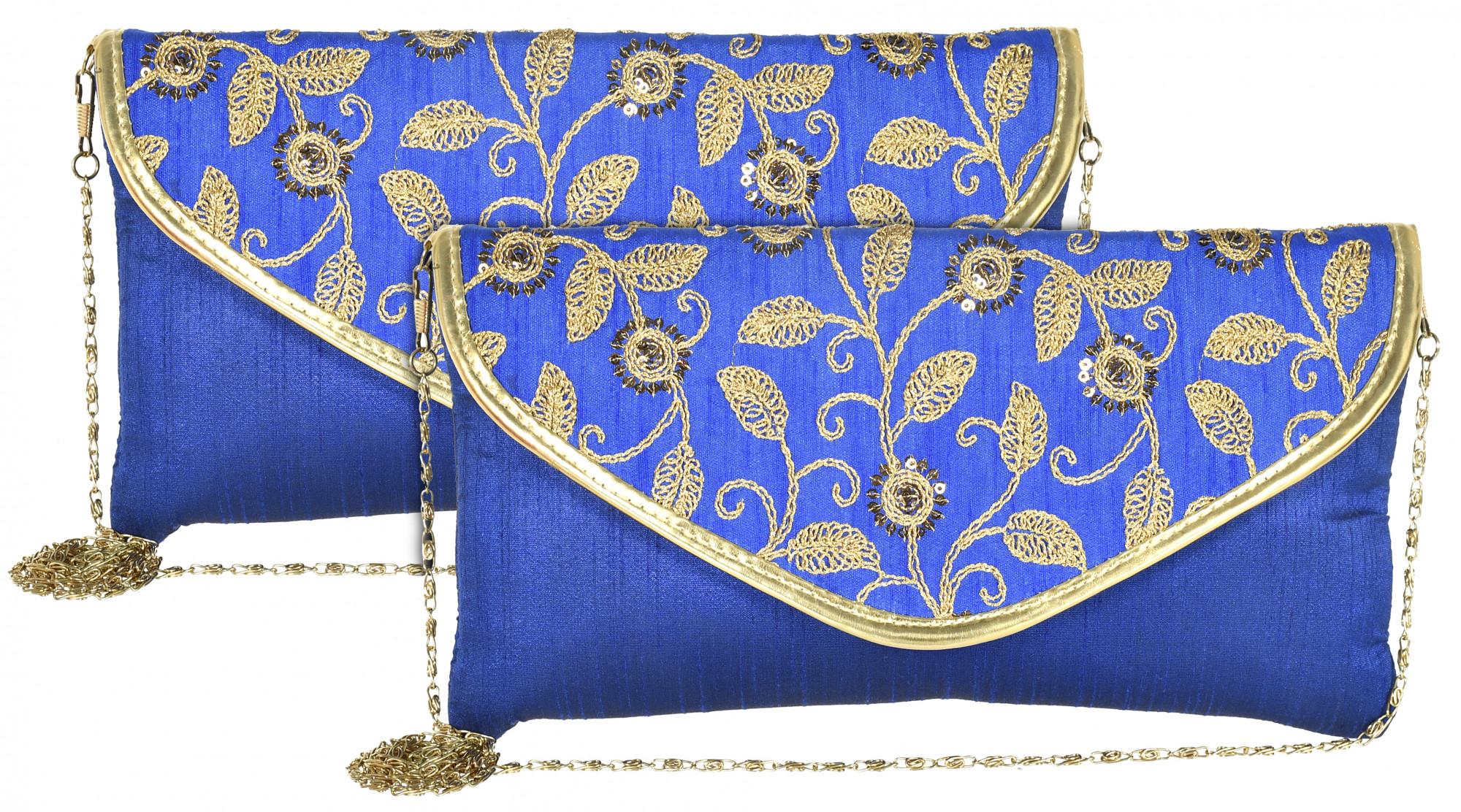 Kuber Industries Embroidered Crossbody Purse for Women- Small Crossover Cross Body Bag Long Over the Shoulder Sling Womens Purses And HAndbags (Navy Blue)