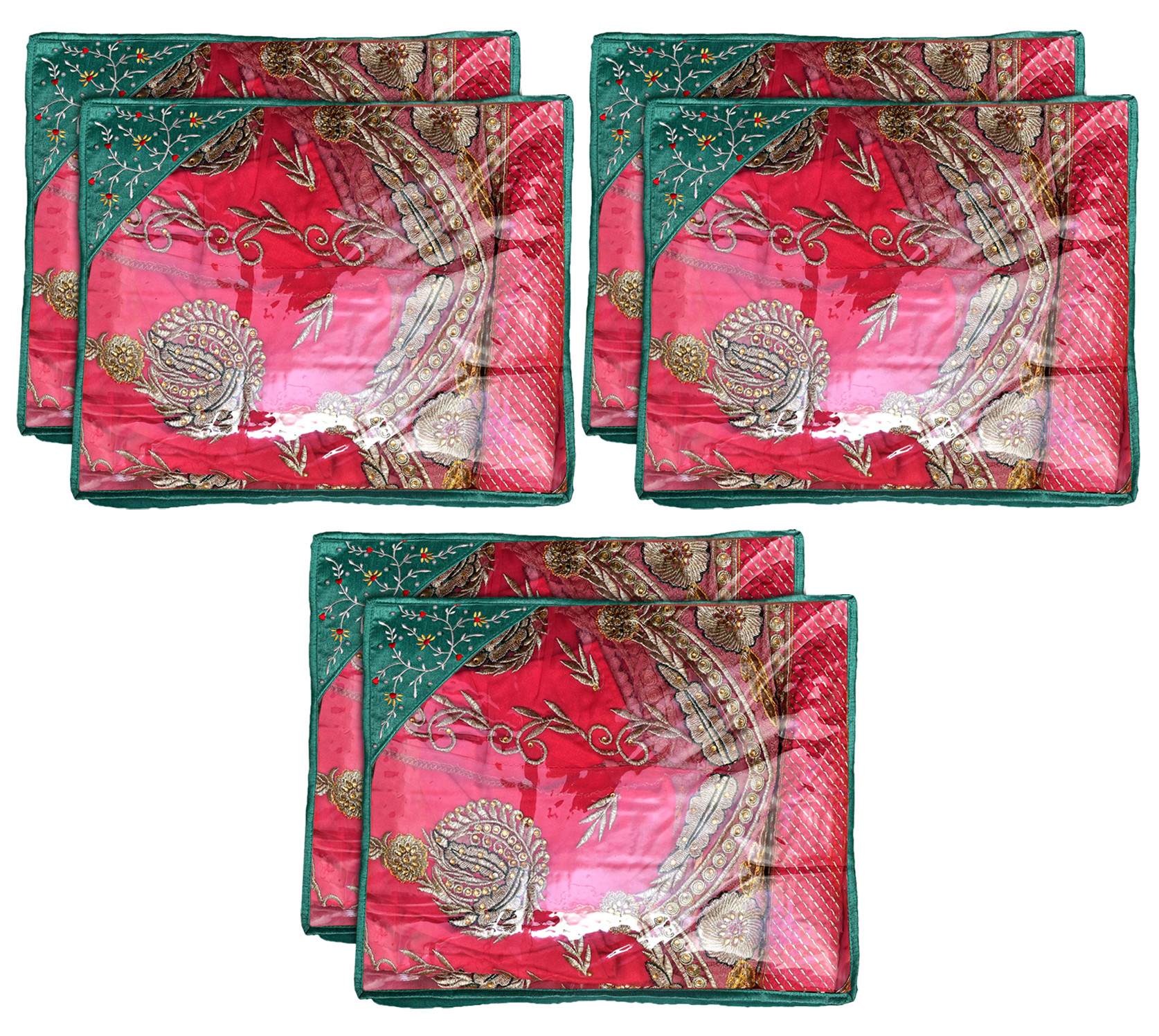 Kuber Industries Embroidery Design Non Woven 3