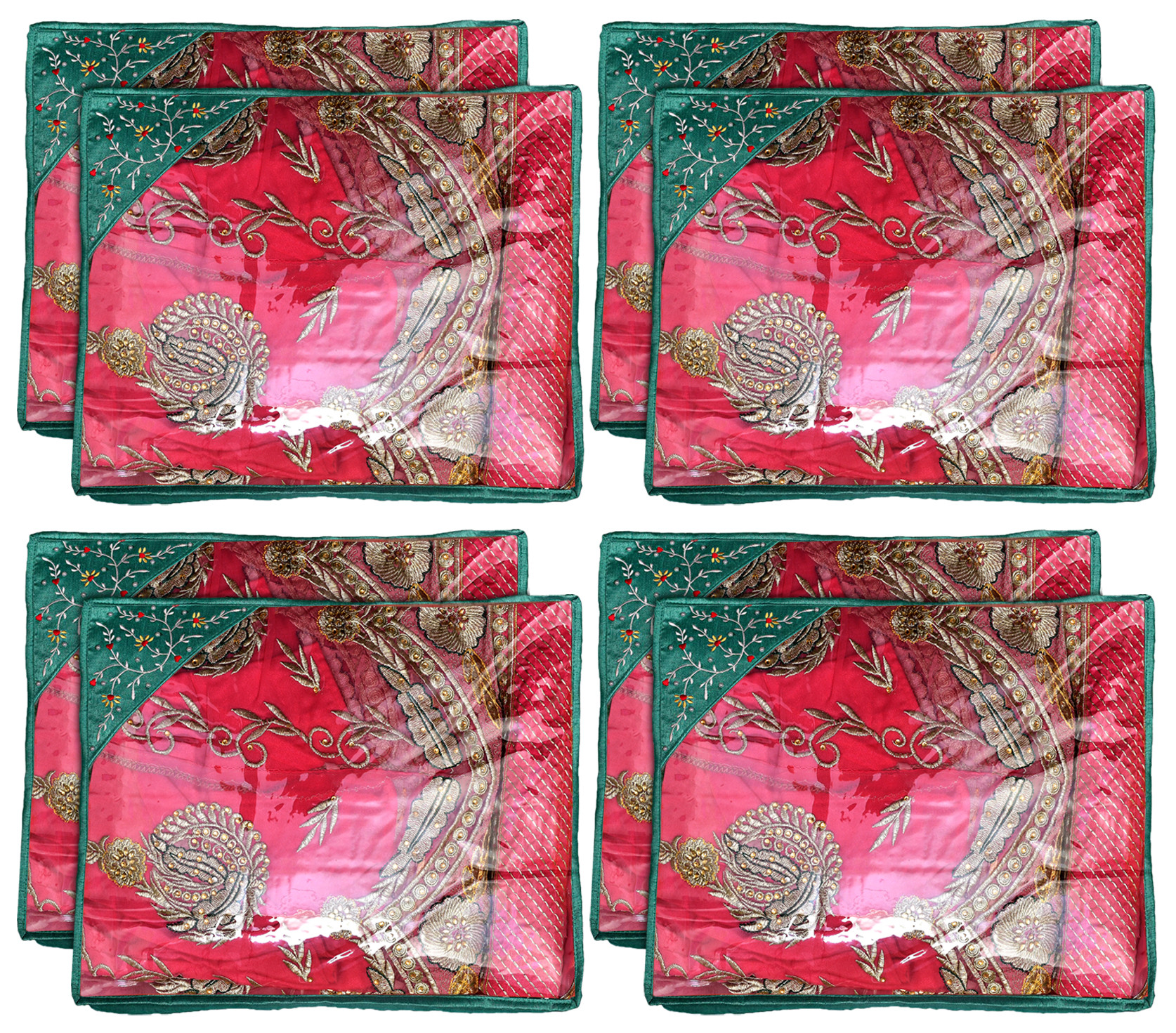 Kuber Industries Embroidery Design Non Woven 3