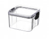 Kuber Industries Extra Small Refrigerator Storage Crisper/Fridge Container with Airtight Lid (Transparent)