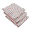 Kuber Industries Floor Cleaning Pocha | White Lining Khadi Duster Cloth | Cotton Reusable Sweeping Cloth For Home | Kitchen | Large | 28x28 Inch |  White