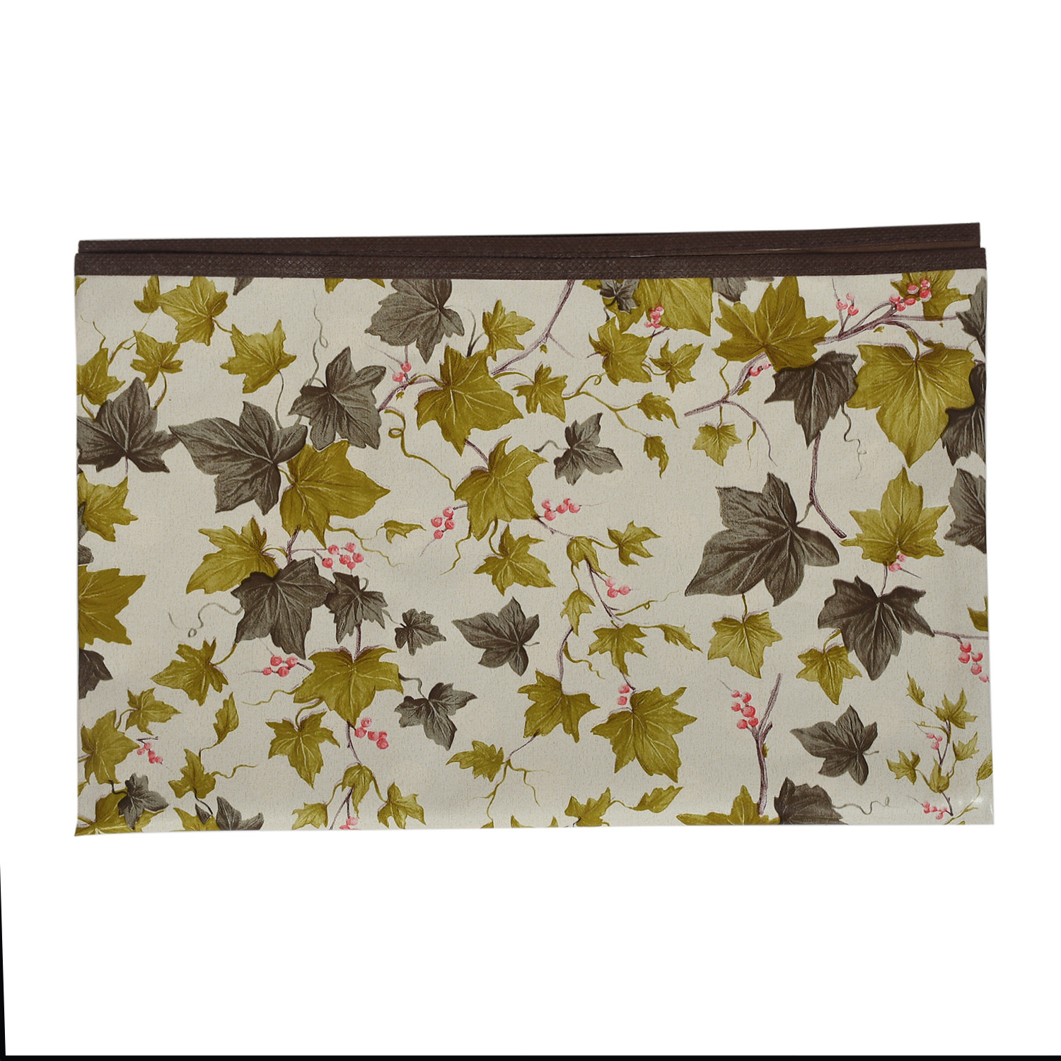 Kuber Industries Floral Print PVC Center Table Cover/Table Cloth For Home Decorative Luxurious 4 Seater, 60