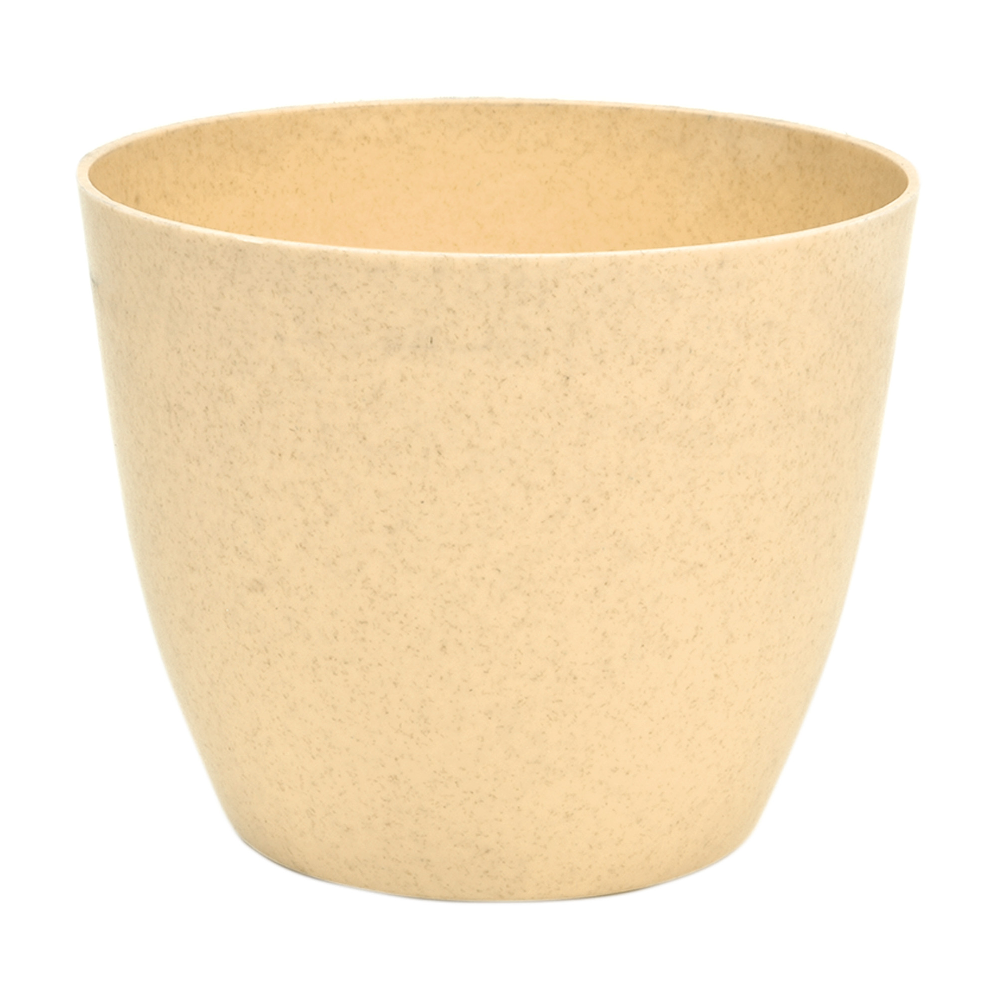 Kuber Industries Flower Pot | Flower Pot for Living Room-Office | Flower Planters for Home-office-Lawns & Garden Décor | Flower Planters Pots for Balcony | Marble Cool | 5 Inch | Beige