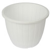 Flower Pot | Flower Pots for Indoor &amp; Outdoor | Plastic Pot for Gardening | Planter for Flower | Balcony Pots for Home Decor | Duro Flower Pot | 8 Inch | White