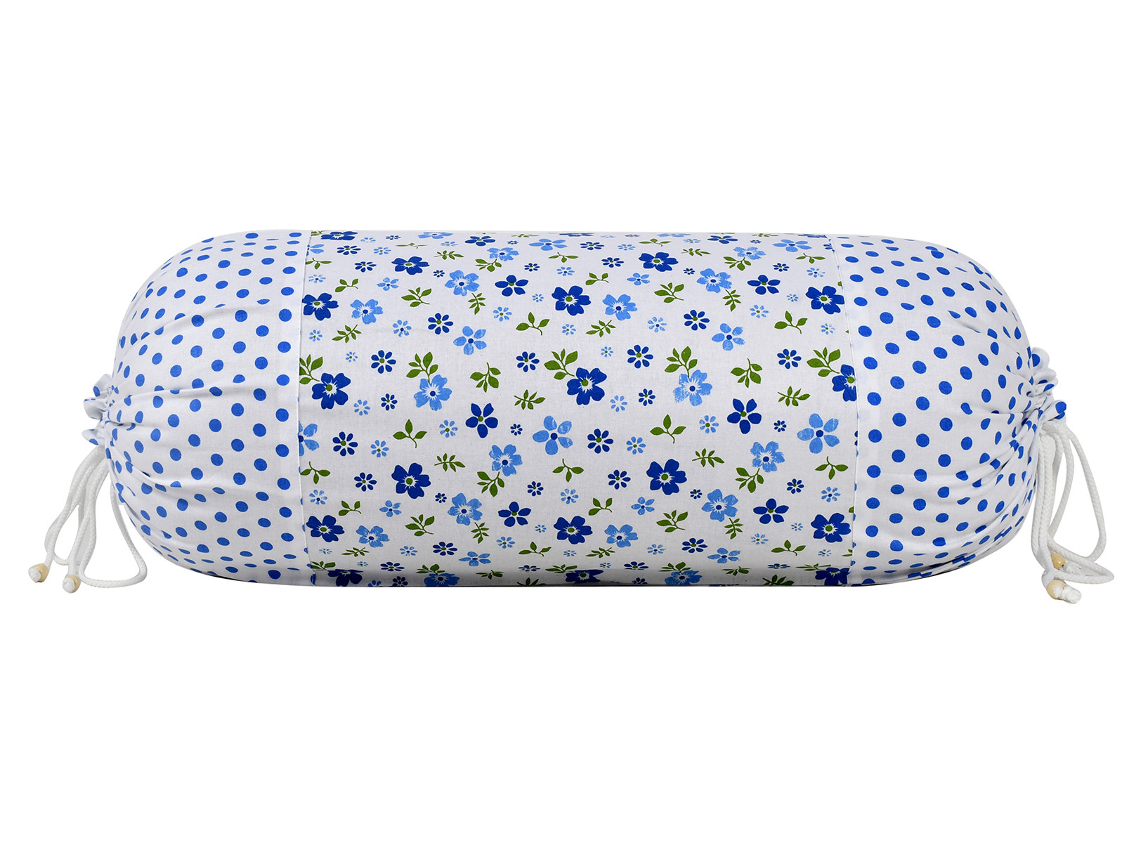 Kuber Industries Flower Printed Cotton Bolster Cover-16