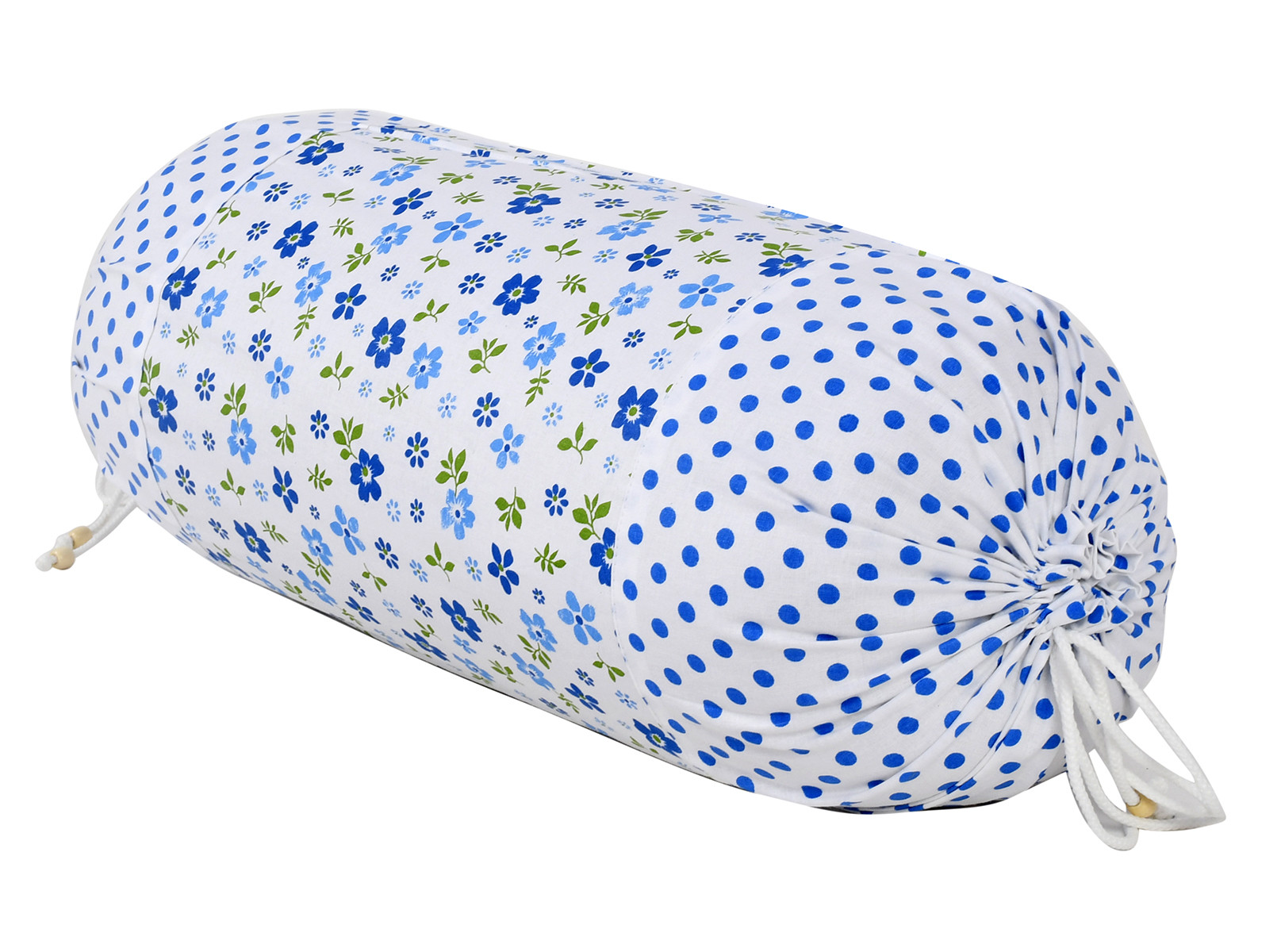 Kuber Industries Flower Printed Cotton Bolster Cover-16