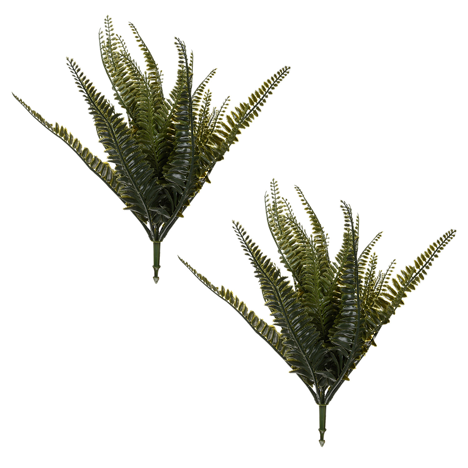 Kuber Industries Flowers Fern | Artificial Flowers Fern | Flower Fern Orchid for Vase Pot | Artificial Flower for Home Décor | Orchids Artificial Flower for Vase | Green