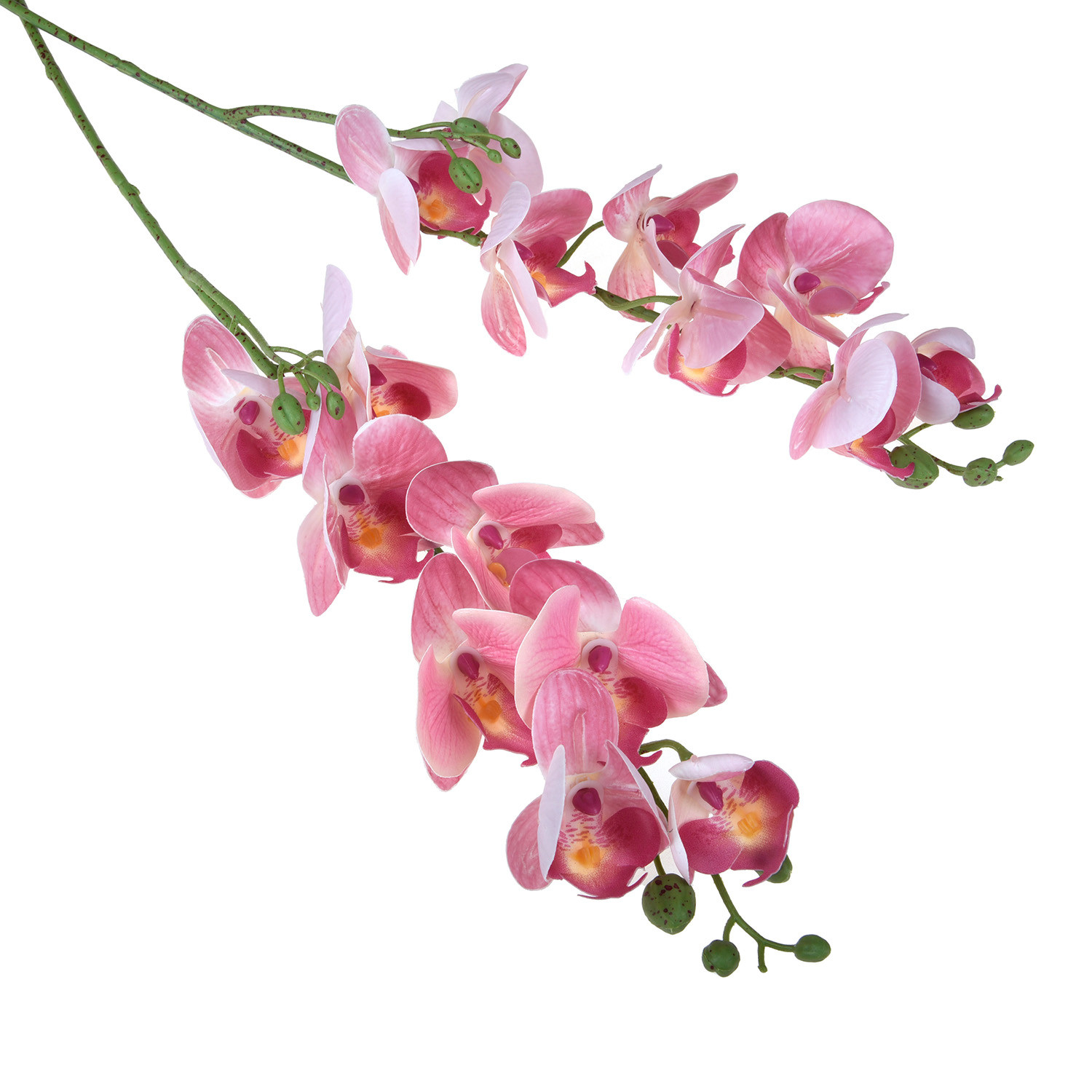 Kuber Industries Flowers Orchid | Artificial Flower Orchid | Flower Orchid for Vase Pot | Artificial Flower for Home Décor | Orchids Artificial Flower for Vase |Pink