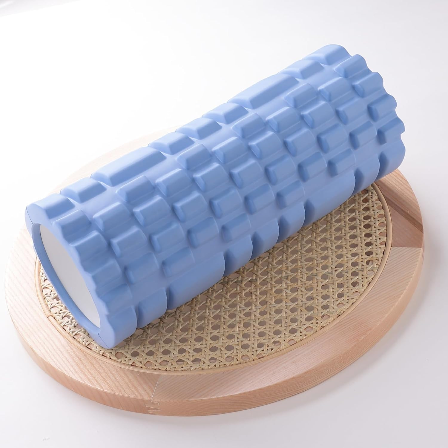 Kuber Industries Foam Roller For Exercise, Back Pain, Knee Pain (Blue)