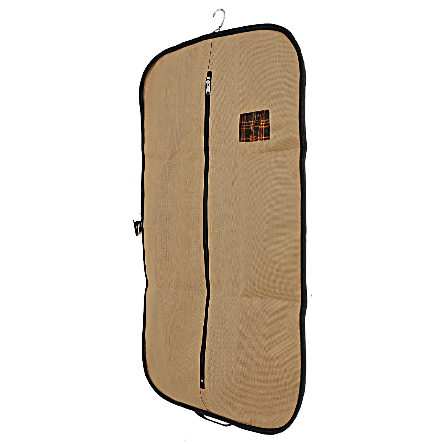 Kuber Industries Foldable Non Woven Men's Coat Blazer Suit Cover (Brown)  -CTKTC41429
