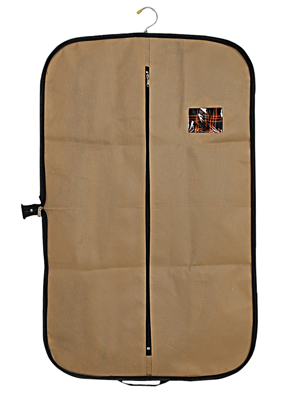 Kuber Industries Foldable Non Woven Men's Coat Blazer Suit Cover (Grey & Brown)  -CTKTC41679