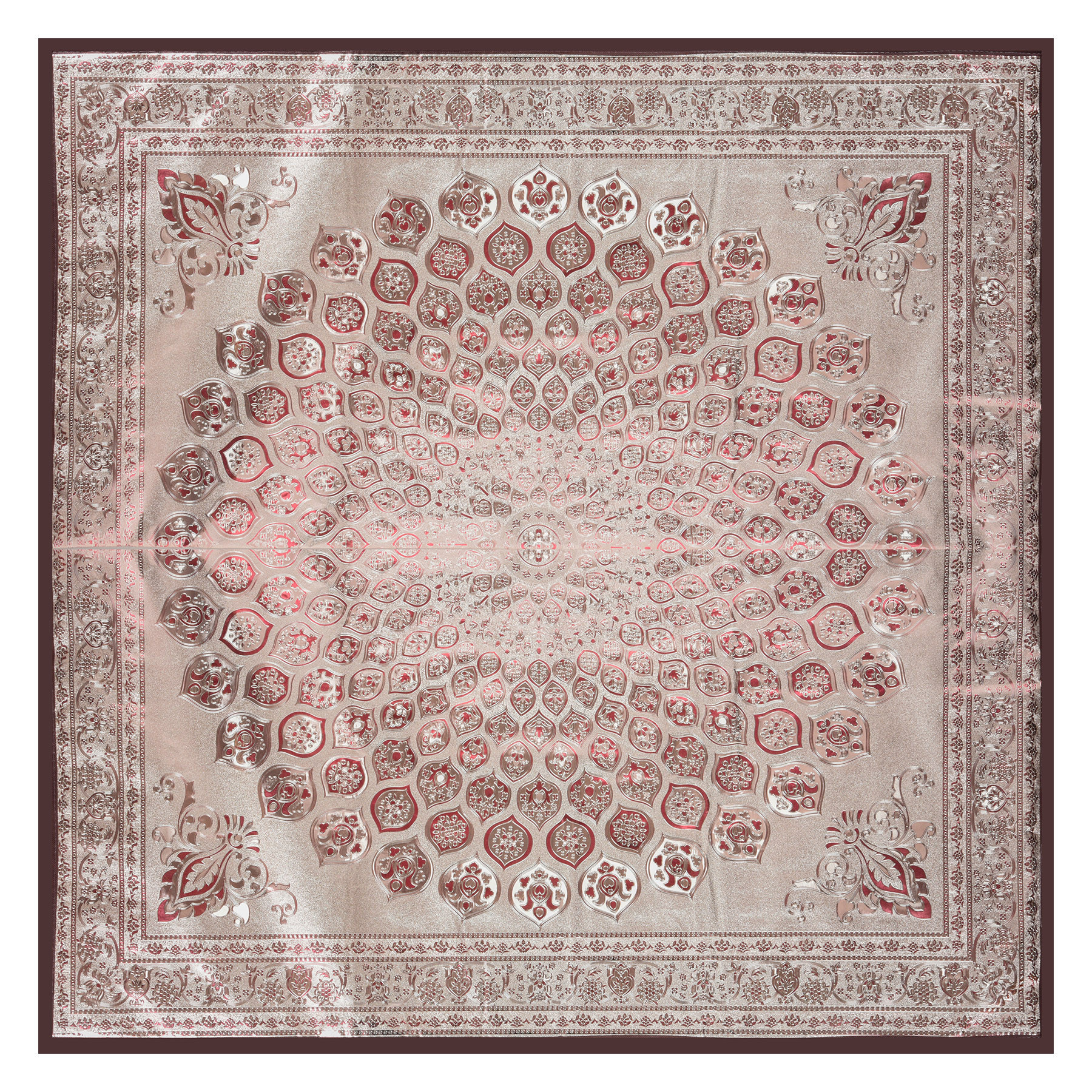 Kuber Industries Food Mat  Bedsheet Protector for Home  Bed Server Food Mat  Bed Server Mat  Shining Mattress Protector for Home  Food Mat for Kids  Golden