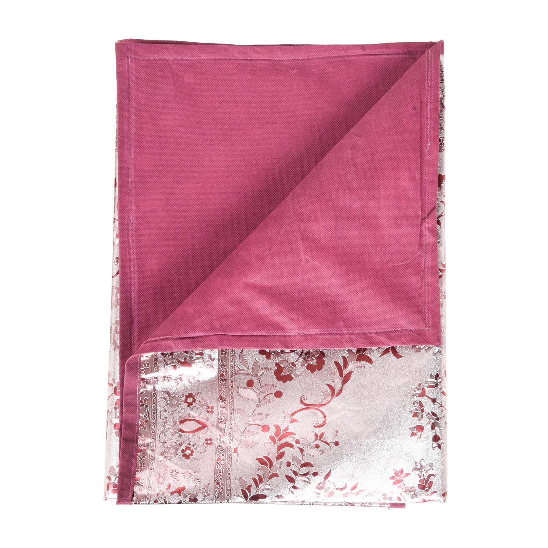 Kuber Industries Food Mat  Bedsheet Protector for Home  Bed Server Food Mat  Bed Server Mat  Shining Mattress Protector for Home  Food Mat for Kids  Maroon