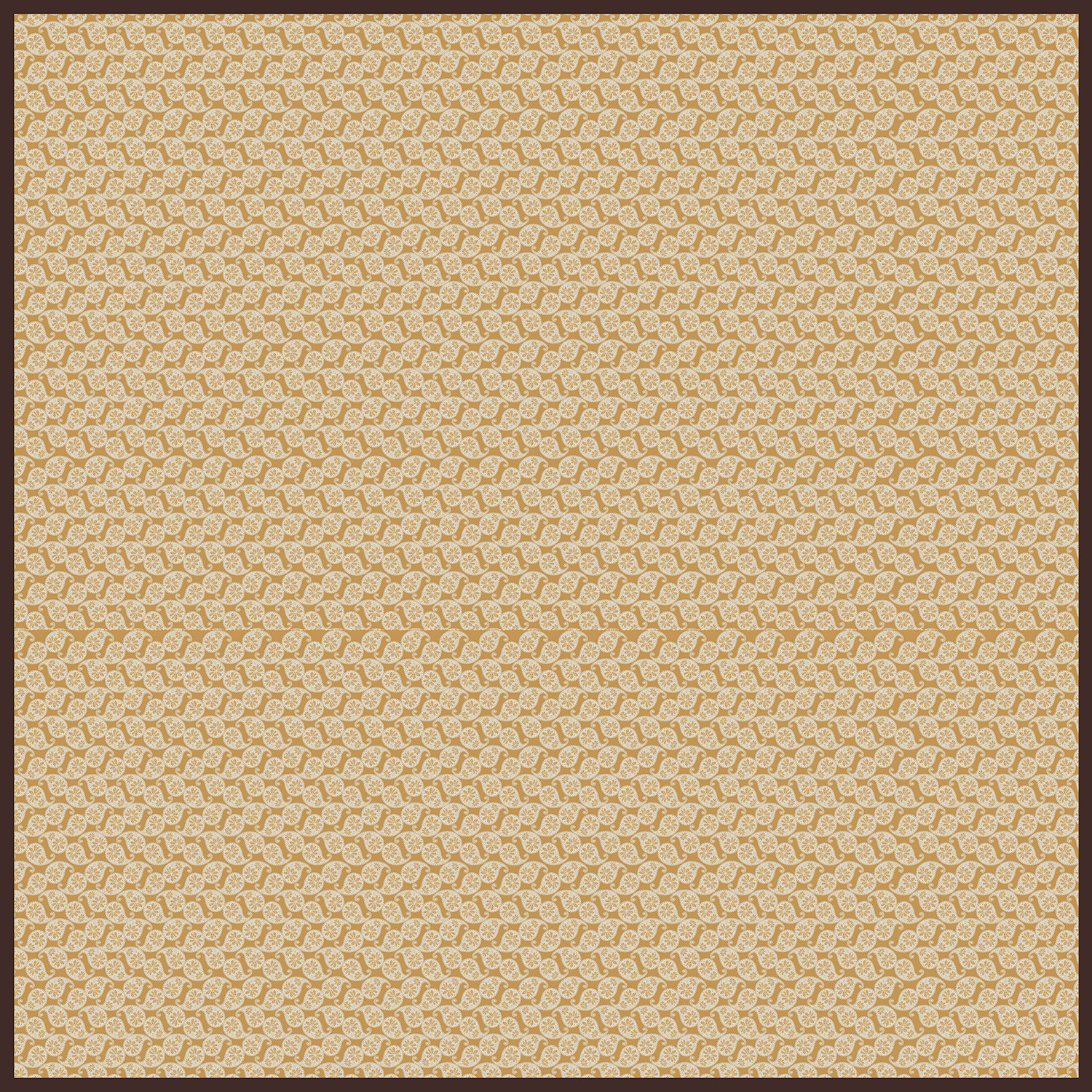 Kuber Industries Food Mat  Waterproof Bedsheet Protector  Reversible Bed Server Mat  Carry Square Mattress Protector for Home  Food Mat for Kids  92 cm  Golden