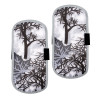 Kuber Industries Fridge Handle Cover | Refrigerator Handle Cover | Fridge Door Handle Protector | Fridge Door Handle Cover | Tree Kniting Fridge Handle Cover | 2 Piece Set | Gray