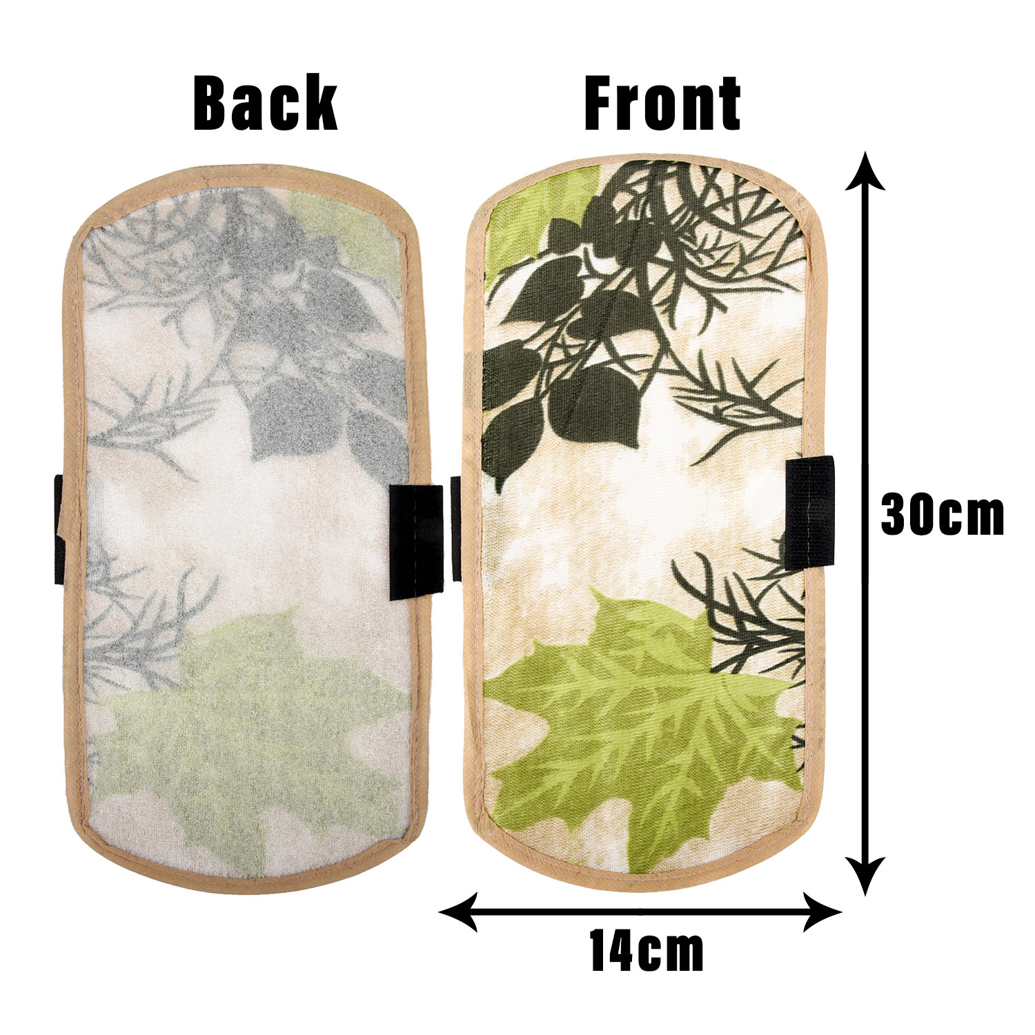 Kuber Industries Fridge Handle Cover | Refrigerator Handle Cover | Fridge Door Handle Protector | Fridge Door Handle Cover | Tree Kniting Fridge Handle Cover | 2 Piece Set | Green