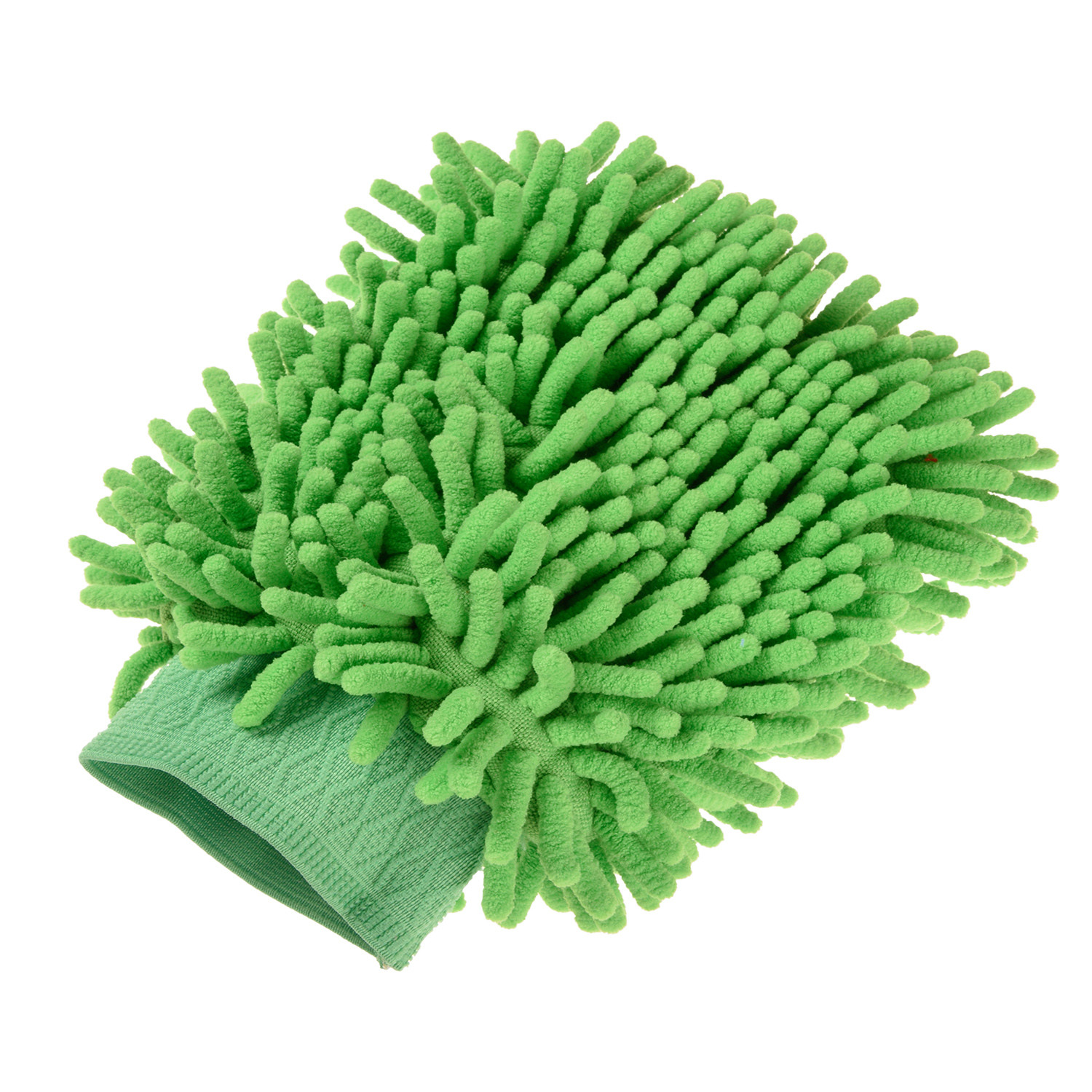Kuber Industries Gloves | Microfiber Cleaning Gloves | Chenille Mitts for Kitchen | 50 GSM Hand Duster for Kitchen | Hand Gloves For Car | Duster for Glass | Green