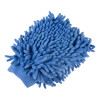 Gloves | Microfiber Cleaning Gloves | Chenille Mitts for Kitchen | 50 GSM Hand Duster for Kitchen | Hand Gloves For Car | Duster for Glass | Blue