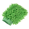 Gloves | Microfiber Cleaning Gloves | Chenille Mitts for Kitchen | 50 GSM Hand Duster for Kitchen | Hand Gloves For Car | Duster for Glass | Green