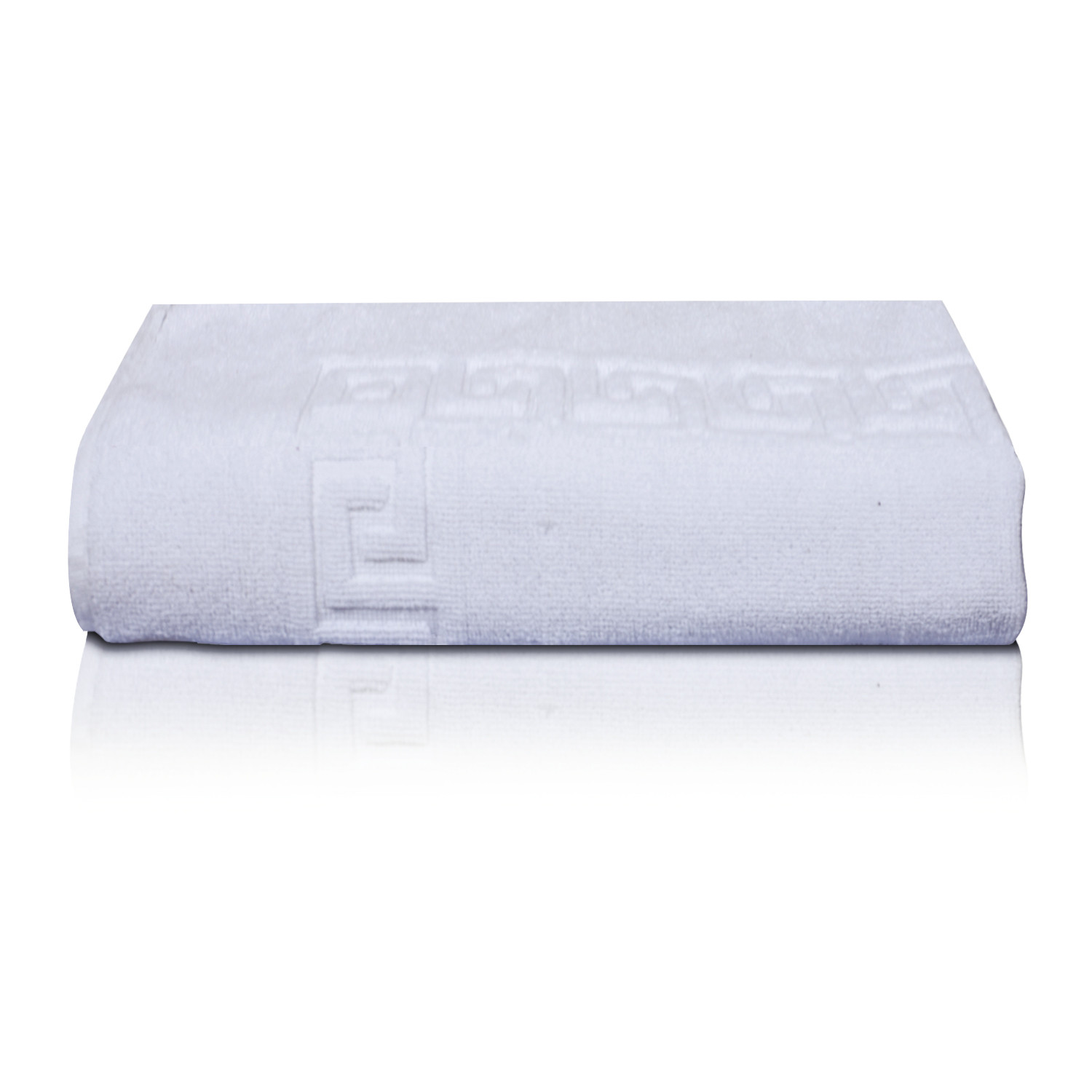 Kuber Industries Greek Design Super Absorbent Cotton 400 GSM Hand Towel|Face Towel|Bath Nets for Men,Women,Kids,30x20 Inches, (White)