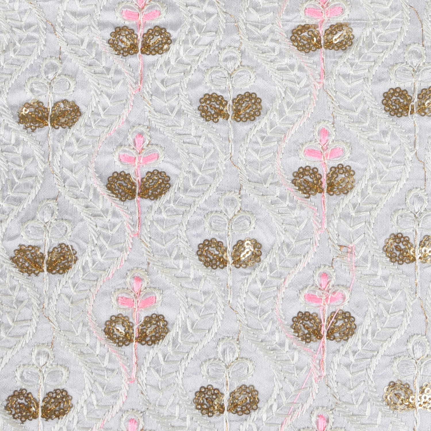 Kuber Industries Hand Bag  Traditional Hand Bag  Silk Wallet Hand Bag  Woman Tote Hand Bag  Ladies Purse Handbag  Gifts Hand Bag  Curved Shape Embroidery Hand Bag  Cream