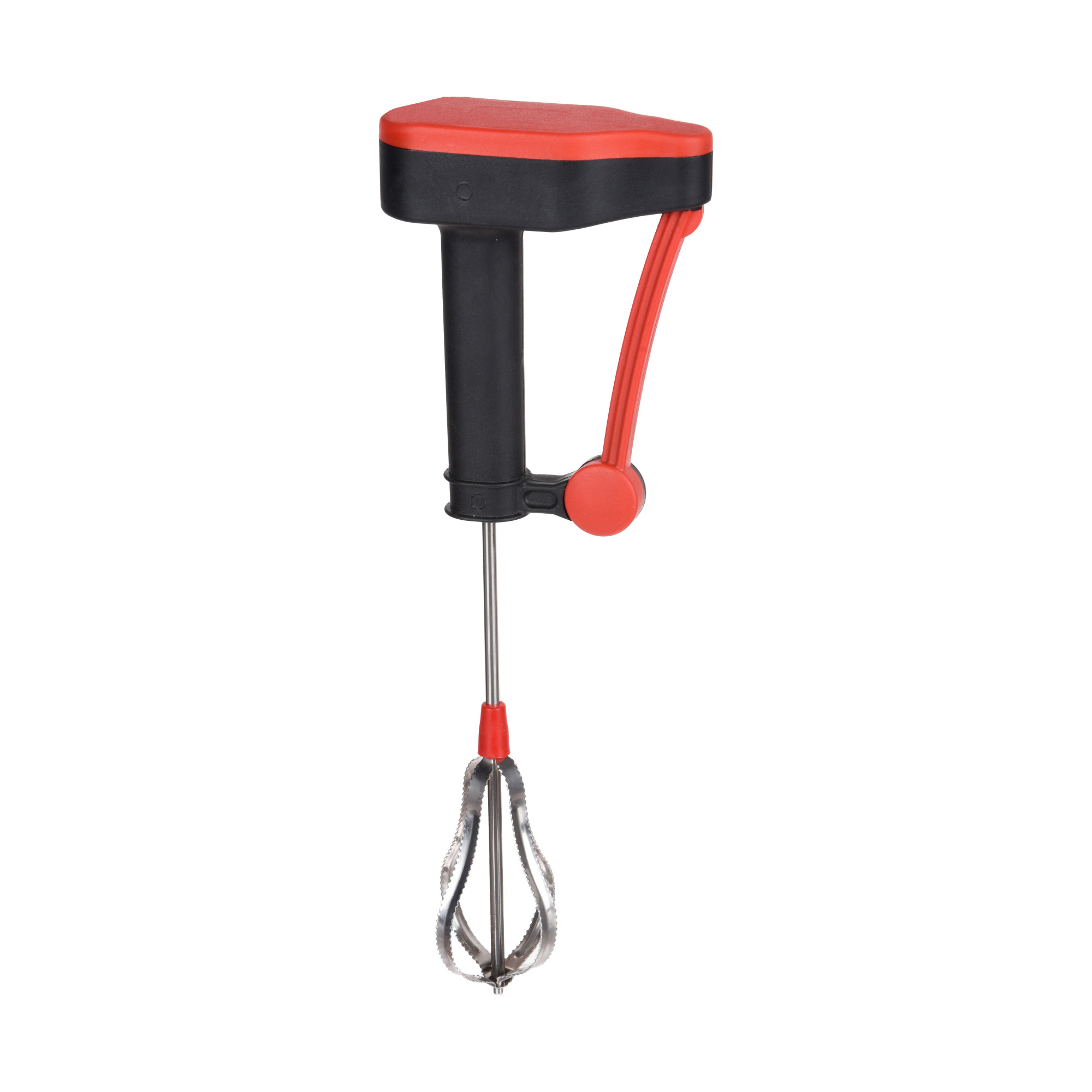 Kuber Industries Hand Blender | Milk Lassi Maker | Hand Press Mixer with Steel Blades | Egg Beater | Hand Mixer for Coffee-Lassi-Cream-Soup-Butter Milk | Hand Blender for Kitchen | Multicolor