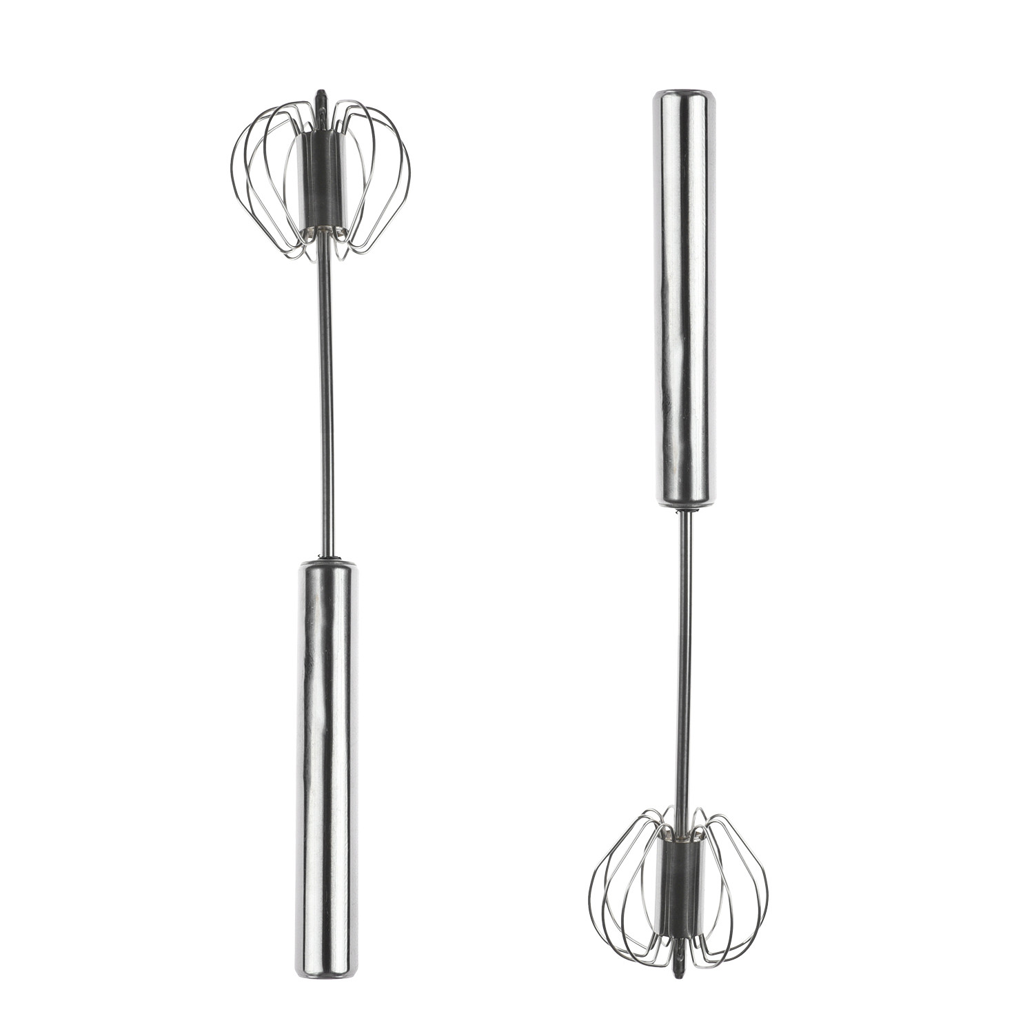 Kuber Industries Hand Blender  Stainless Steel Automatic Blender  Hand Blender for Kitchen  Butter Milk  Lassi Maker  Mixer Hand Blender  Egg Beater Mixer  Silver