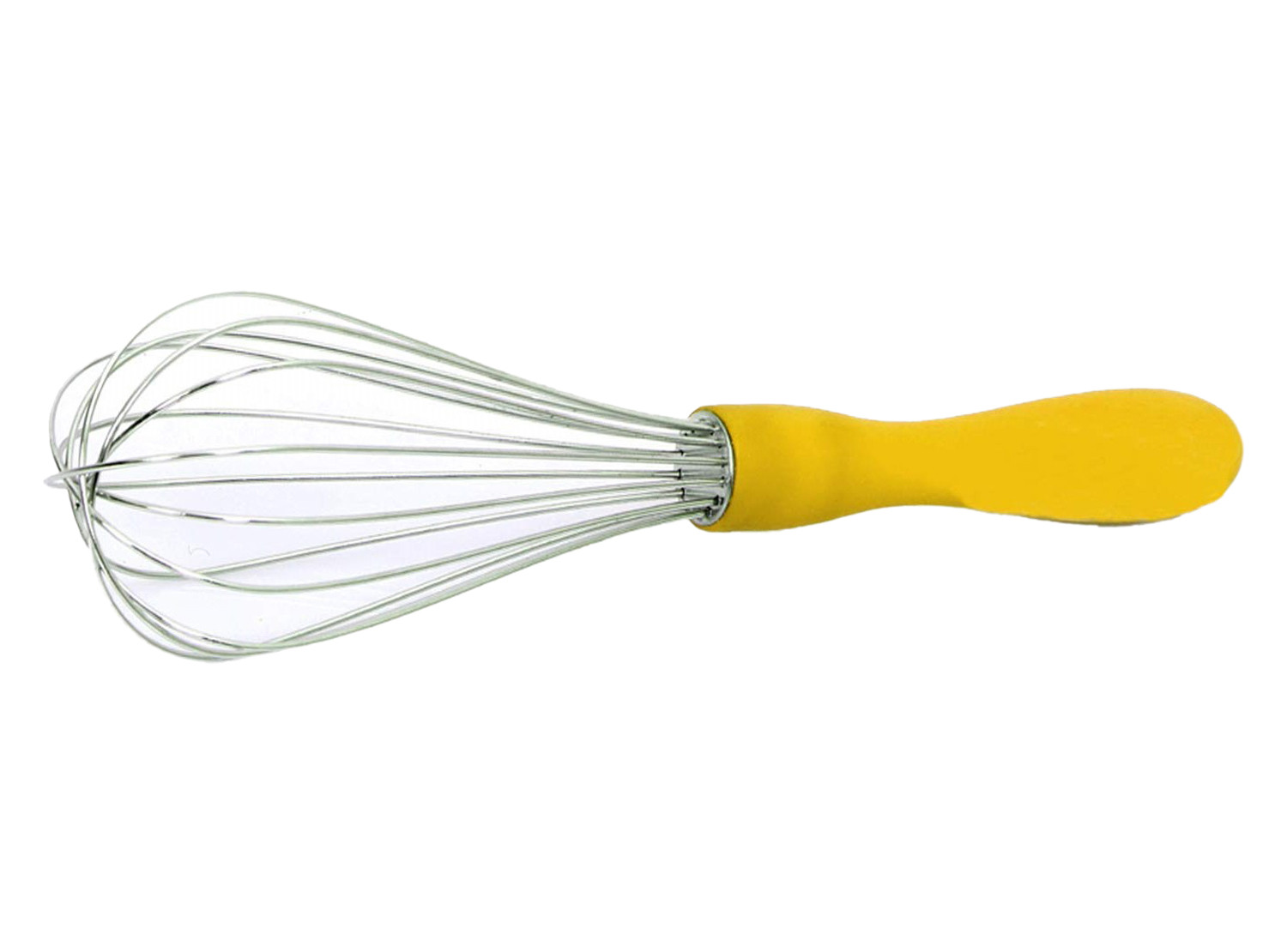 Kuber Industries Hand Blender|Handheld Stainless-Steel Wire Whisk Perfect for Blending, Whisking, Beating, Stirring (Yellow)