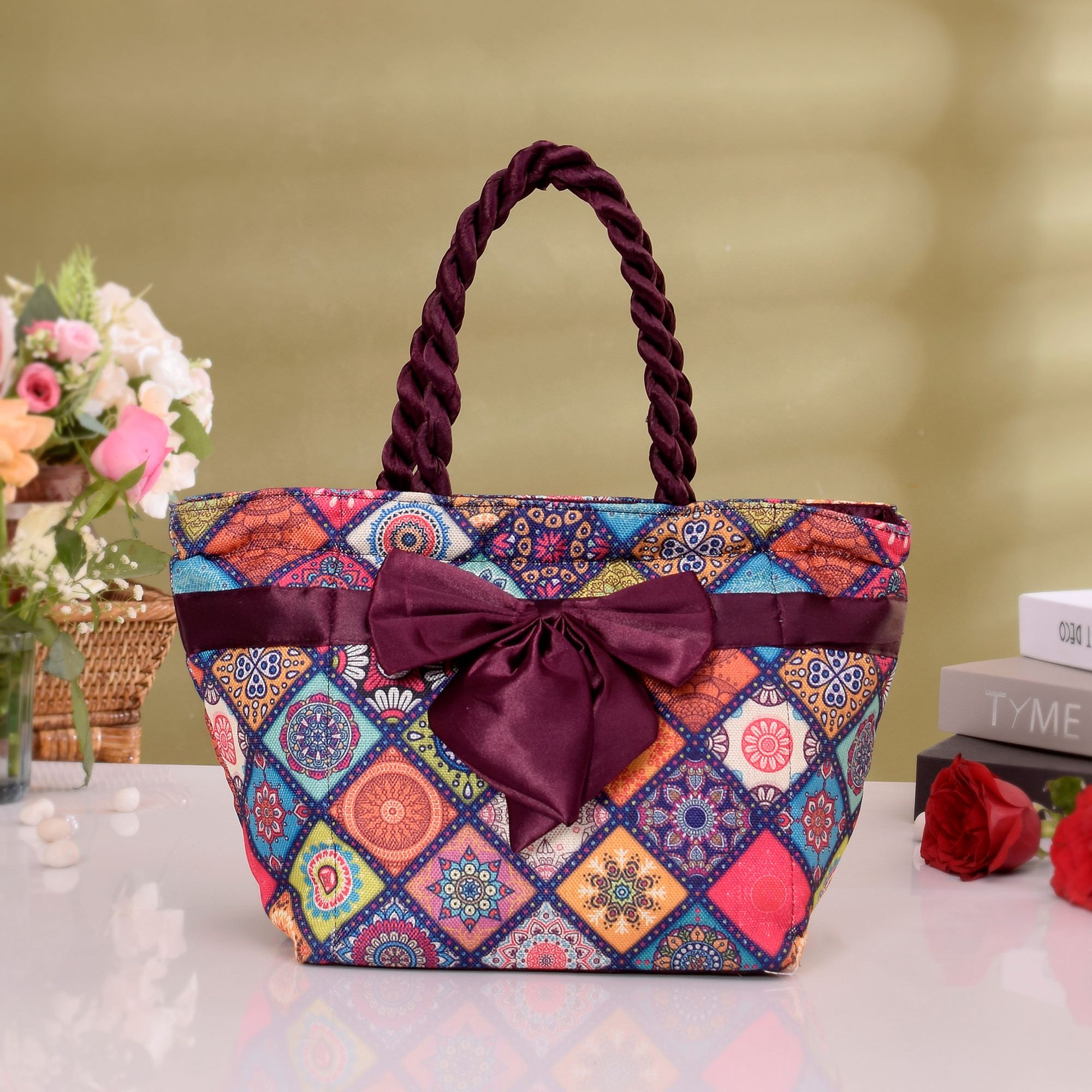 Shining Golden Sling Bag For Women | Fancy Purse Handbag Ladies - Shireen  Women's Handbags