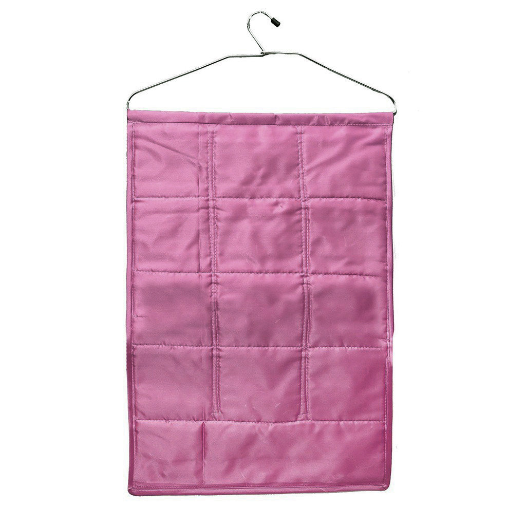 Kuber Industries Hanging Jewellery Organizer With Hanger (Purple)