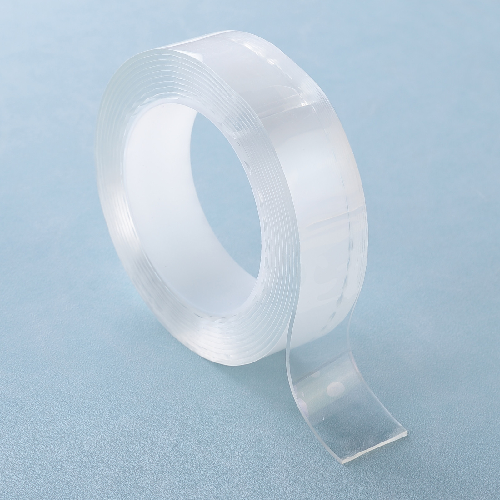 Kuber Industries Heavy-Duty Double Sided Tape|Adhesive Tape For Wall|3 Meter Long|Waterproof Mounting Tape (Transparent)